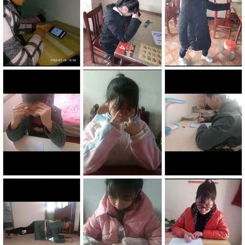 草堰中学八年级一班“停课不停学”第七周工作小结