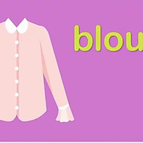 Happy English：Clothes Vocab