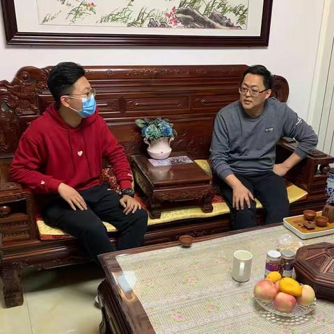 让“键对键”变“面对面”——高一四部开展学生家访活动