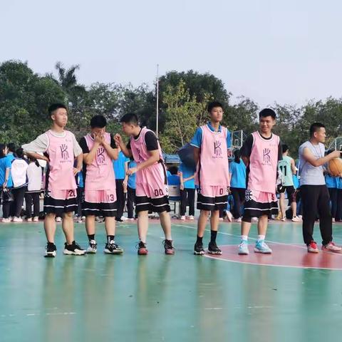 高二二班篮球赛