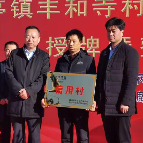 两亭镇召开丰和寺村、崖窑村“信用村”授牌暨整村授信大会