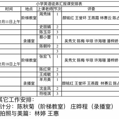 行而不辍，未来可期——海南白驹学校2020年小学英语组青年徒弟教师汇报课