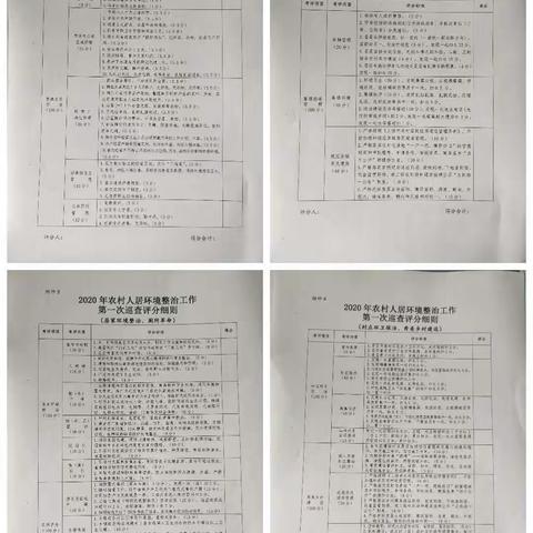 饶埠镇人居环境整治工作简报（四）（巡查评比篇）