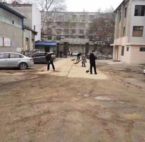 环境卫生整治社区在行动