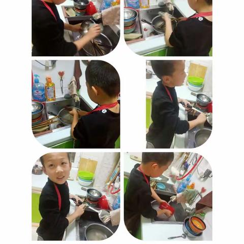 三（2）班双减家务劳动实践展示