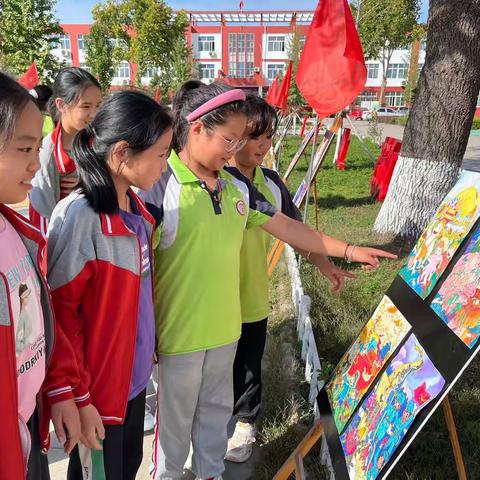 “童心向党，礼赞祖国”——青州市谭坊镇谭坊小学喜迎国庆绘画作品展