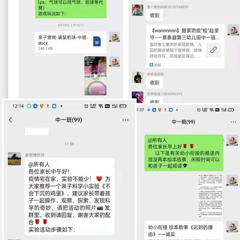 特殊的时光，不一样的陪伴——中一班居家防疫活动总结