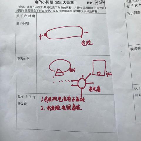 一场探究与求知的旅程之班本课程—《有趣的电》