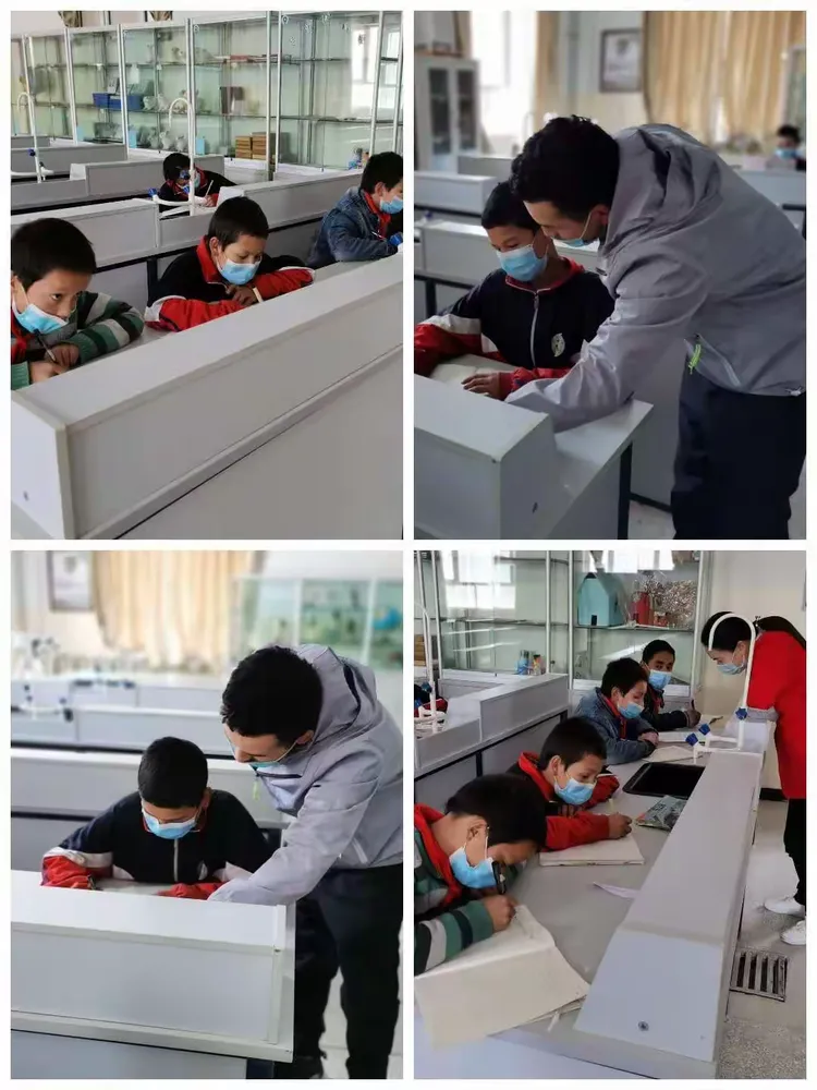 叶城二牧场学校国语强化不止步