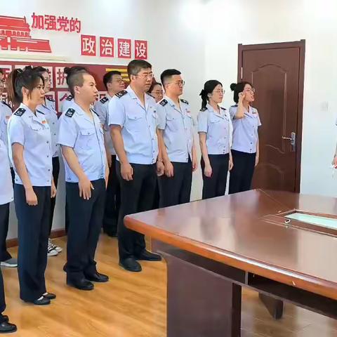 拜泉县税务局组织开展“红歌献给党 喜迎二十大”活动