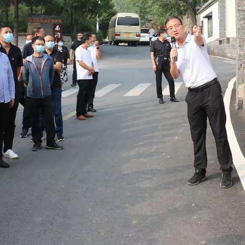 观摩交流找差距，“五星”创建添动力