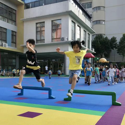 西区中心幼儿园2020年秋季幼儿体能测评活动