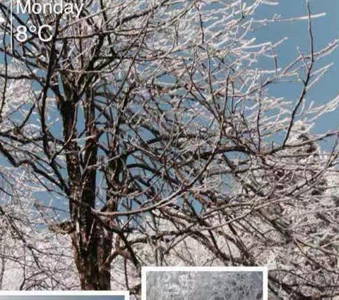 衡山赏雪
