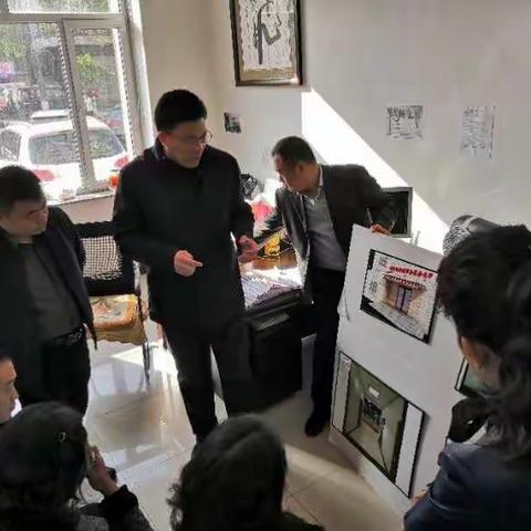 迎接省营商环境评价工作检查小组莅临我区检查工作