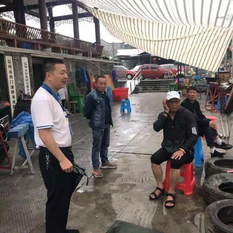 开划第一天，广化街道民间划龙舟活动安全督查进行中。