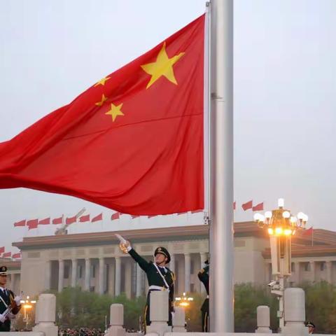 最美的升旗仪式