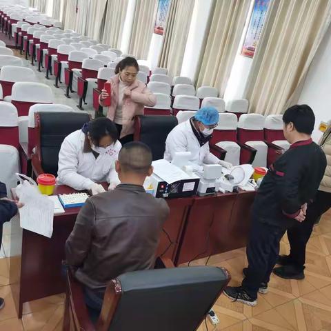 “热血浓情 点亮生命”----羊里街道举行无偿献血活动