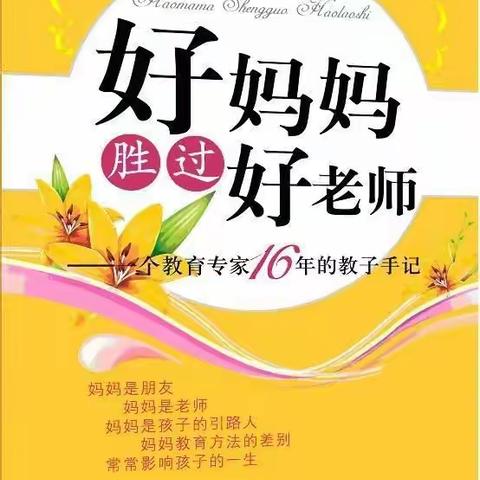 美丽宋小 书香教师系列：好书推介《好妈妈胜过好老师》