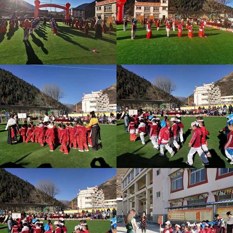 “用心浇灌、展示风采”—两河口镇小学附属幼儿园迎新年， 庆元旦汇报表演