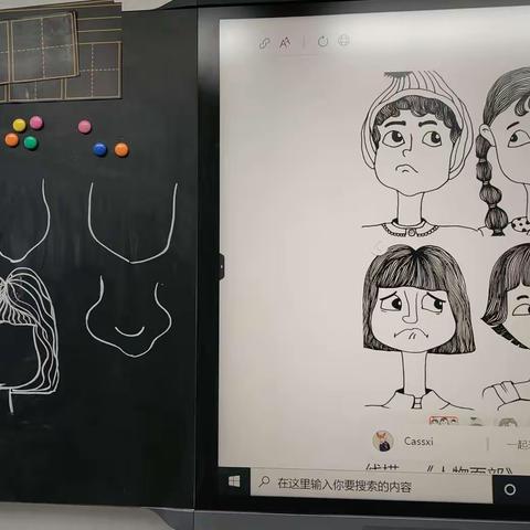 向日葵  儿童绘画