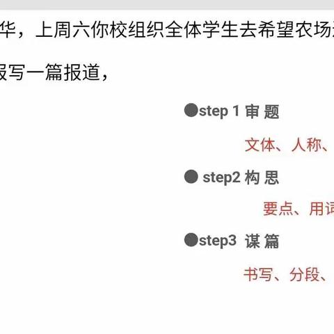 3月考应用文写作write a report