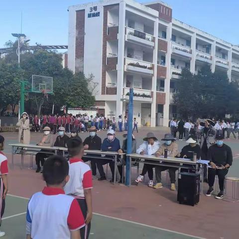 昆明市滇池度假区实验学校卫城校区小学部韵律操比赛——“我们都是追梦人”