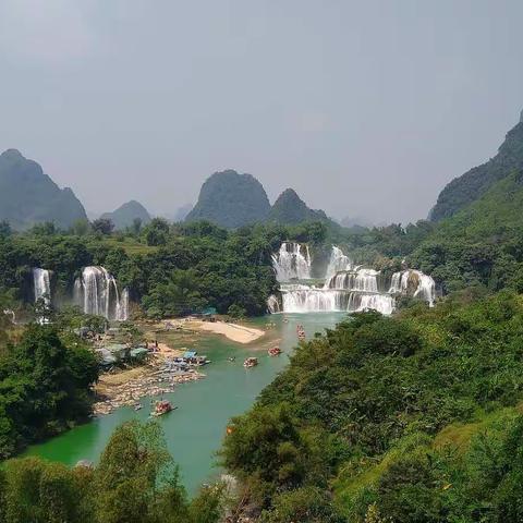 十一德天瀑布自驾游之三（明仕田园-德天瀑布）