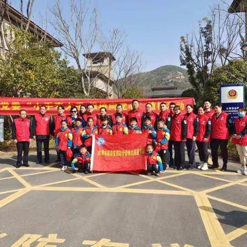 珠城暖阳迎春好 龙星师生植绿芳