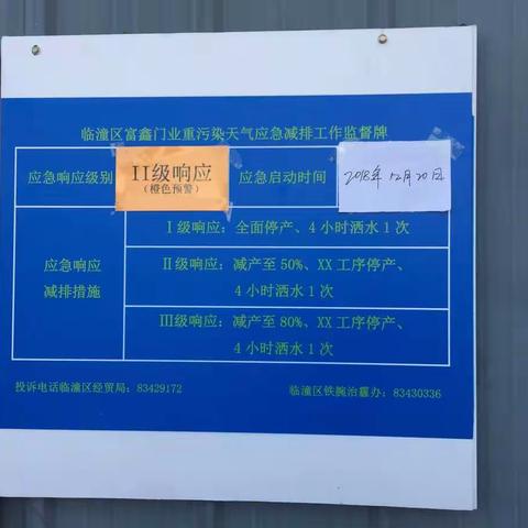 2018年12月29日区铁腕治霾办督查组检查情况汇总