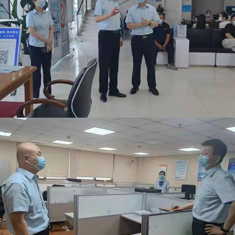 郑港支行李超江副行长一行前往营业网点开展个人业务调研