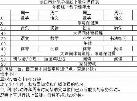 凝心聚力抗疫情，线上学习共成长---北皂学校一年级线上教学纪实