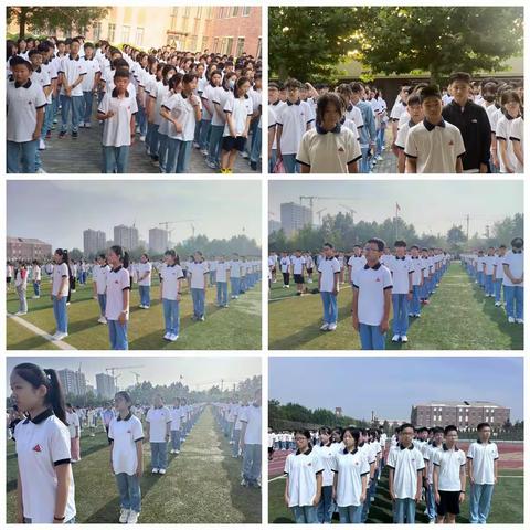 踔厉奋发，笃行不怠，王者归来— —记八年级开学第一天