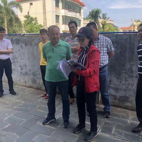 美兰区陈新对市政府督查室发现的问题图斑进行现场调研