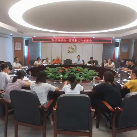 演丰镇疏通堵点全力推进房地一体确权工作