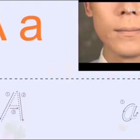 Writing of 26 letters.