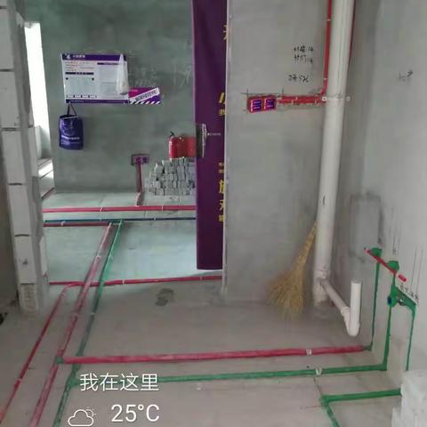 新天地8栋1003水电线路图