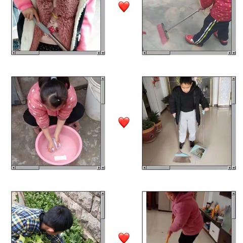 课外活动     一起劳动起来—砖埠小学学生居家家务劳动纪实