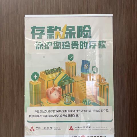 用心宣传，为爱守护——暨3.15汉口支行“存款保险”专项宣传活动