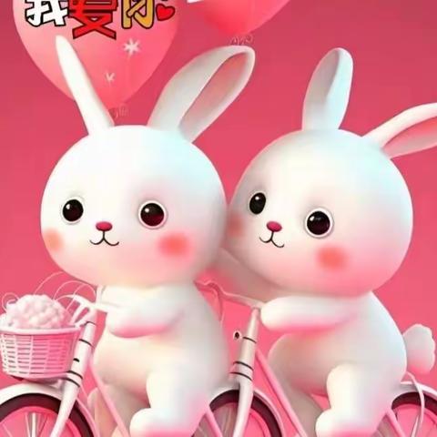 2.14 兔🐇然在一起❤️兔🐇兔🐇情人节——韦寨镇中心幼儿园大二班主题教育活动