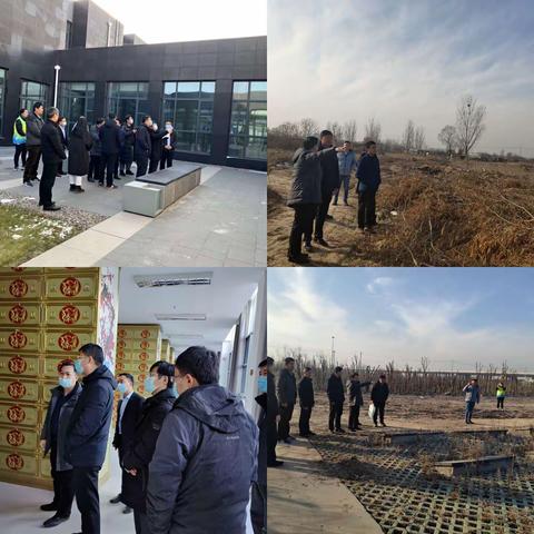 市局督导组检查验收起步区散埋坟墓和传统墓葬点专项整治工作