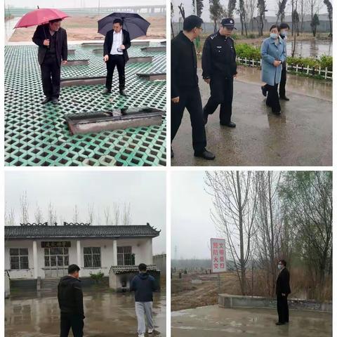 先行区对清明节祭扫工作落实情况进行督导检查