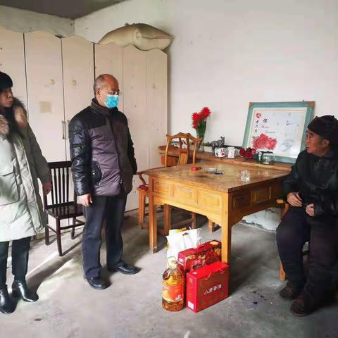 心系残疾人，温情暖寒冬——市残联领导来我区走访慰问贫困残疾人