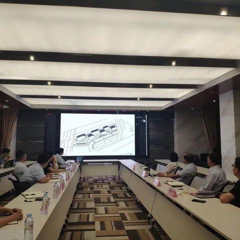 社会事业部召开民生设施项目景观设计方案汇报会