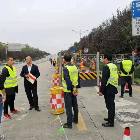 区住建局：倒排工期为半马赛事提供保障