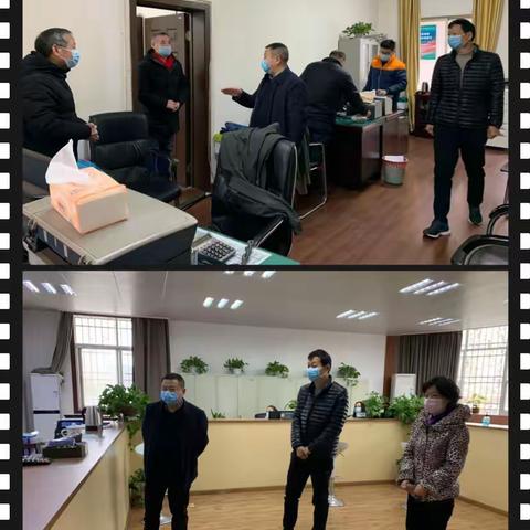 联合督查促防控      筑牢复工安全屏
