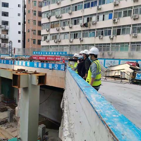 绷紧弦，扫盲点，防疫复工两手抓——深圳市工务署刘远庆调研员检查深圳市第三代指挥中心项目防疫和复工情况