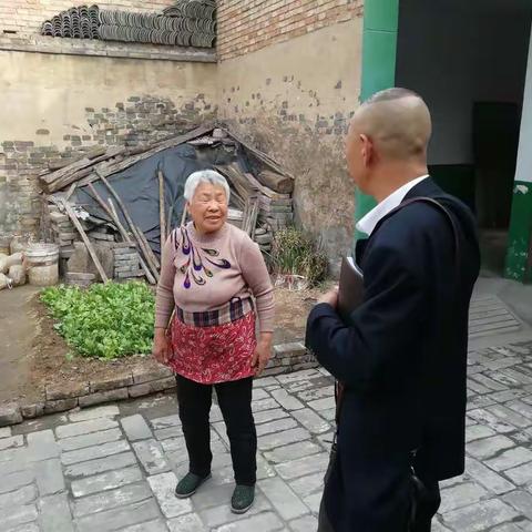 走访贫困户～西王村