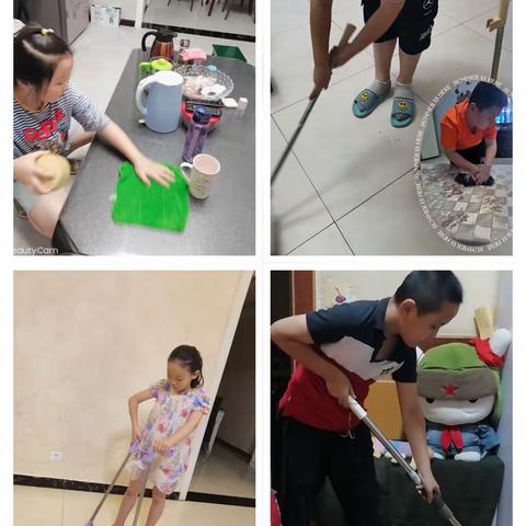 学做家务   懂得感恩
