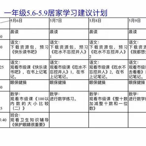 北寺小学一2班线上学习第4周总结