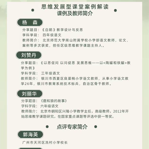 以思促问 发展思维 线上交流 启思促研 ——杨新峰名师工作室开展在线教研交流活动
